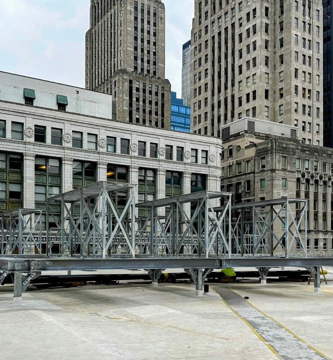 Chicago City Hall Rooftop RTU Platforms field photo 16