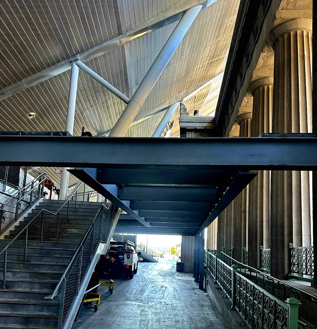 Soldier Field West Concourse Mezzanine Expansion project scope photo